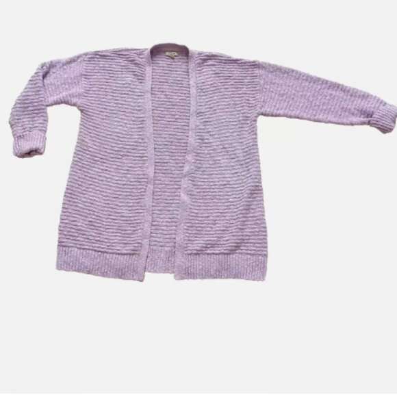 L.L. Bean Cotton Cuffed Sleeve Knit Cardigan Sweater Lyric L - Picture 13 of 14